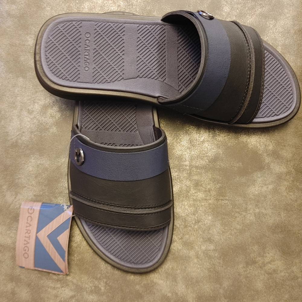 NWT CARTAGO slide sandals Men's slip on shoes